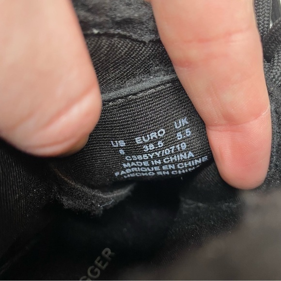 New! Kelsi Dagger Brooklyn Faux Fur Lace Up Black Boot 8 - Picture 11 of 14